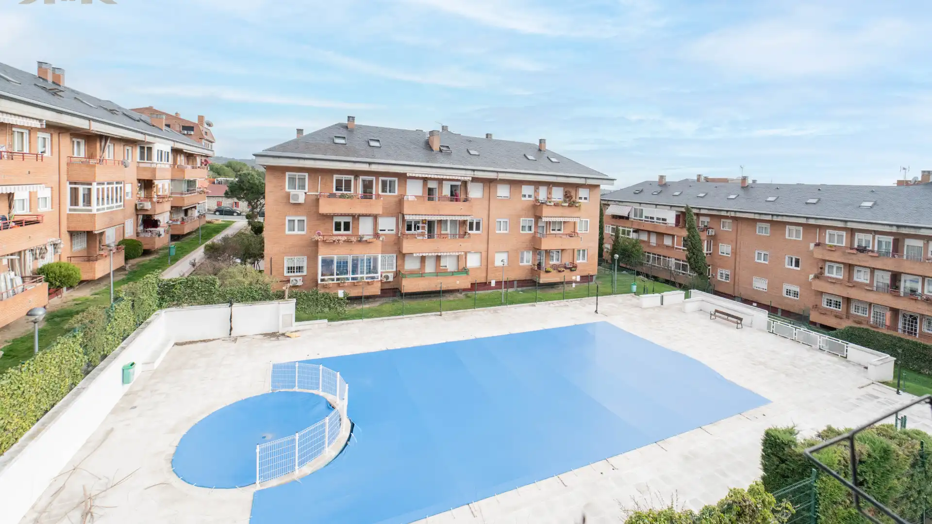 Swimming pool of Flat for sale in Collado Villalba  with Heating, Terrace and Storage room