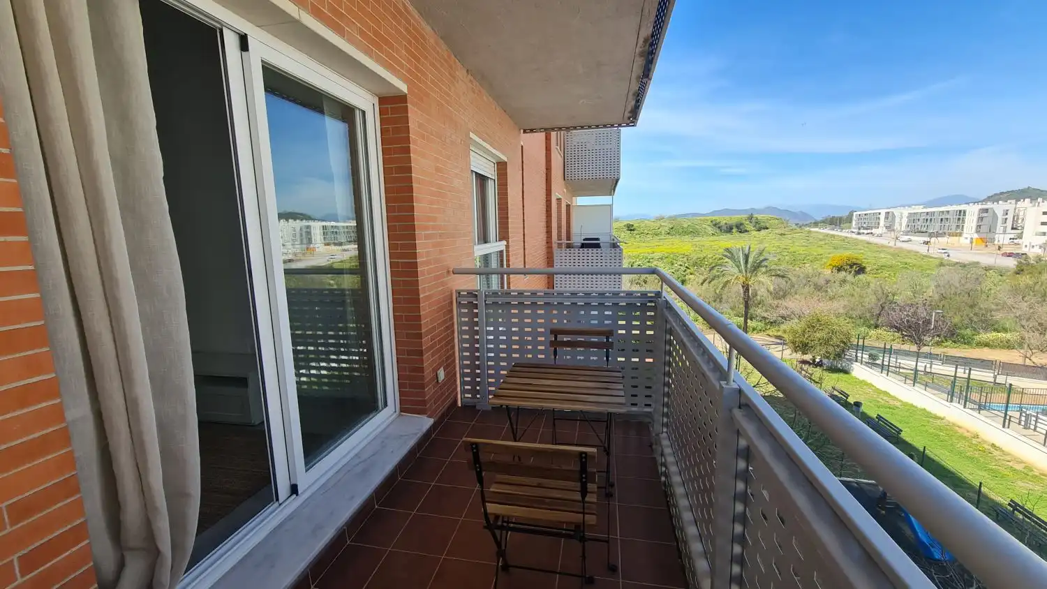 Balcony of Flat for rent in Málaga  with Air Conditioner, Heating and Terrace