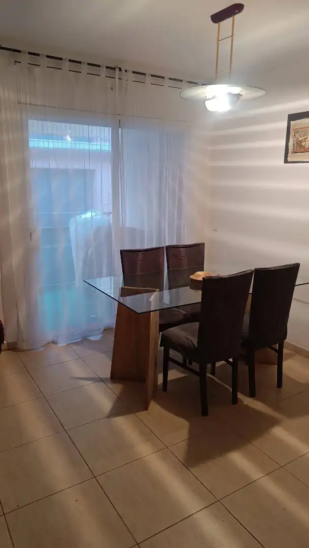 Esszimmer von Wohnung zum Verkauf in Montbrió del Camp mit Klimaanlage, Heizung und Privatgarten