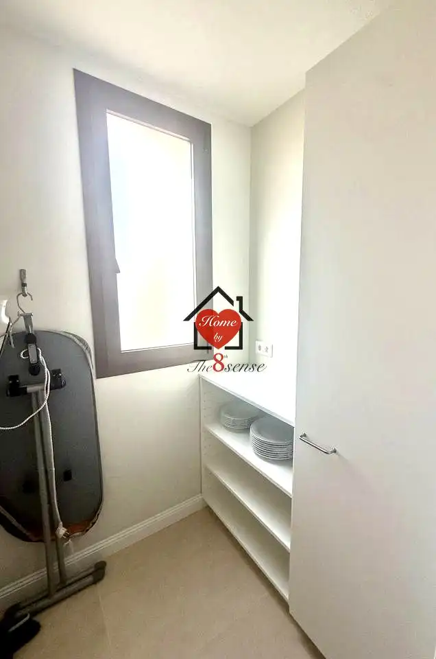 Cuina de Àtic de lloguer en Marratxí amb Aire condicionat, Terrassa i Moblat