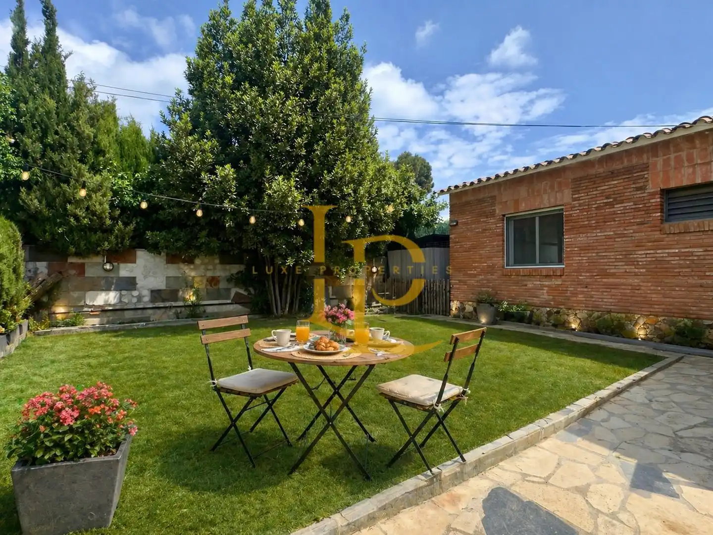 Terraza de Casa o chalet en venta en Caldes de Montbui con Aire acondicionado, Calefacción y Jardín privado
