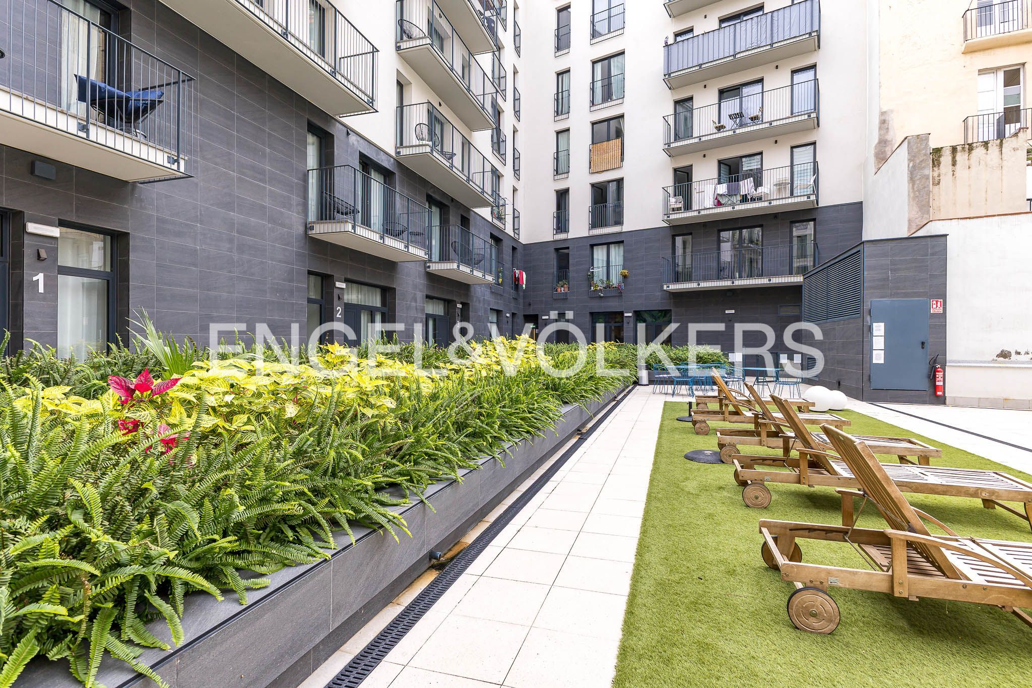 Terrassa de Apartament de lloguer en  Barcelona Capital amb Aire condicionat, Calefacció i Terrassa