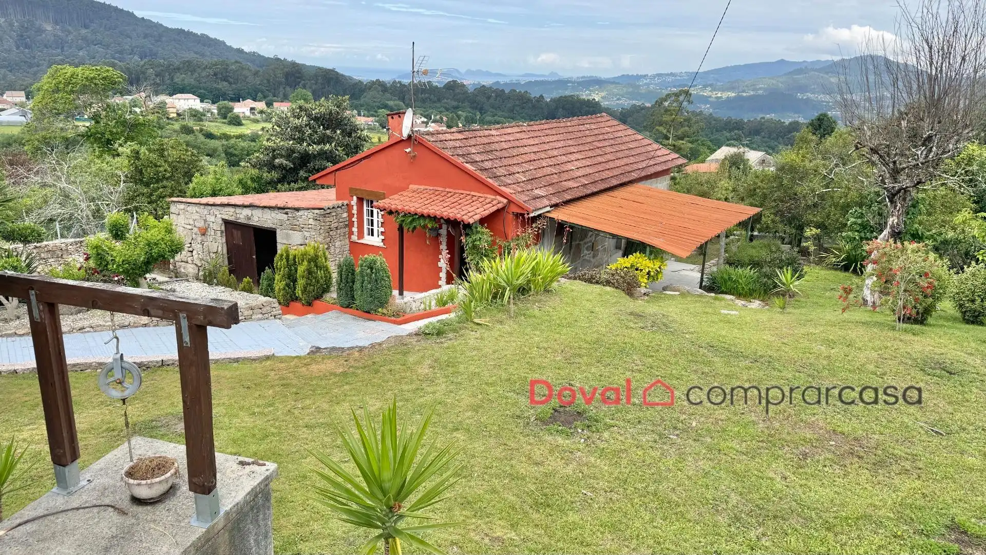 Vista exterior de Casa o xalet en venda en Gondomar