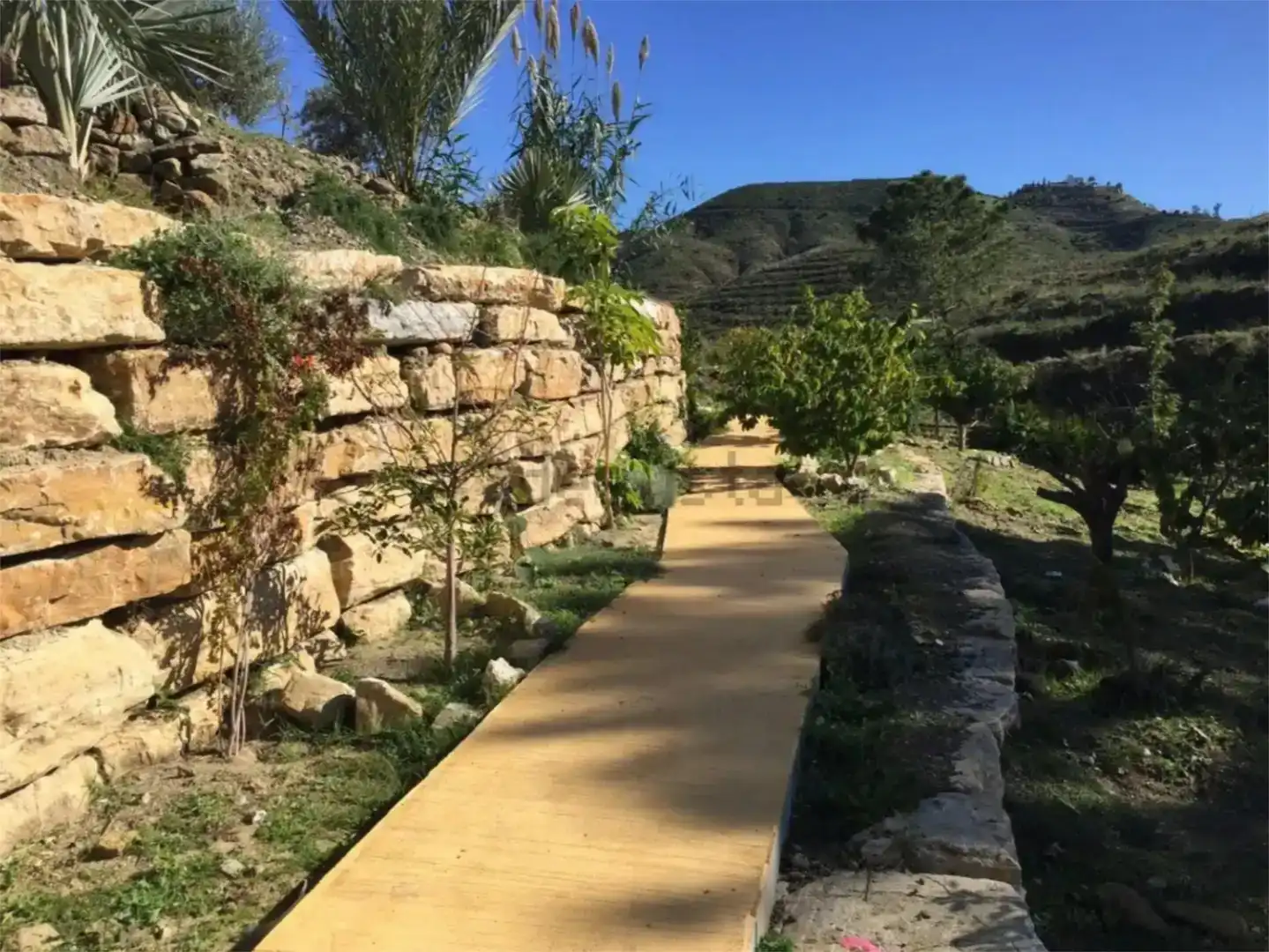 Terrassa de Finca rústica en venda en Ojén amb Aire condicionat i Piscina
