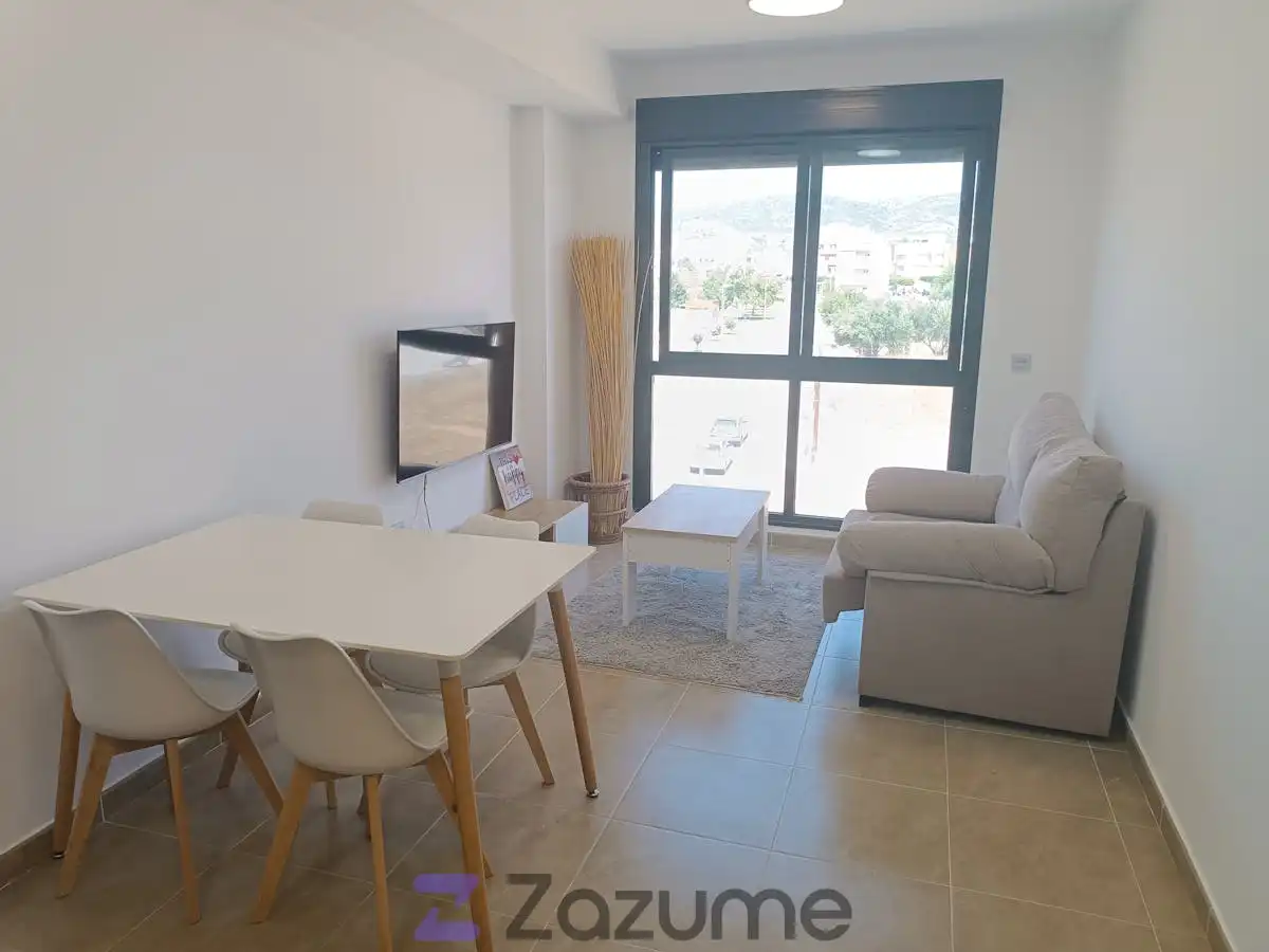 Sala d'estar de Apartament de lloguer en Torreblanca amb Moblat, Forn i Rentadora