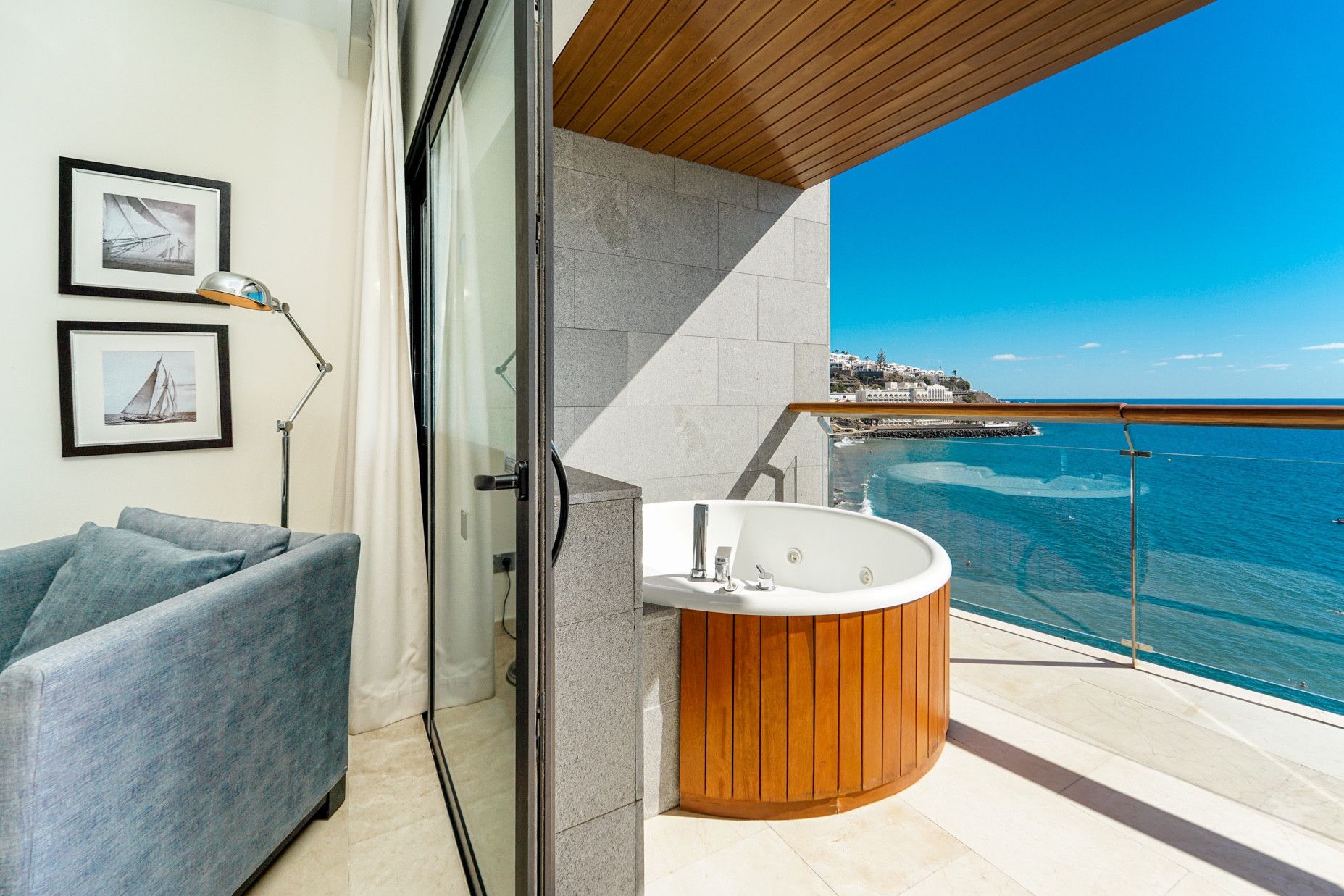 Habitación de Apartamento en venta en Mogán con Aire acondicionado, Terraza y Piscina