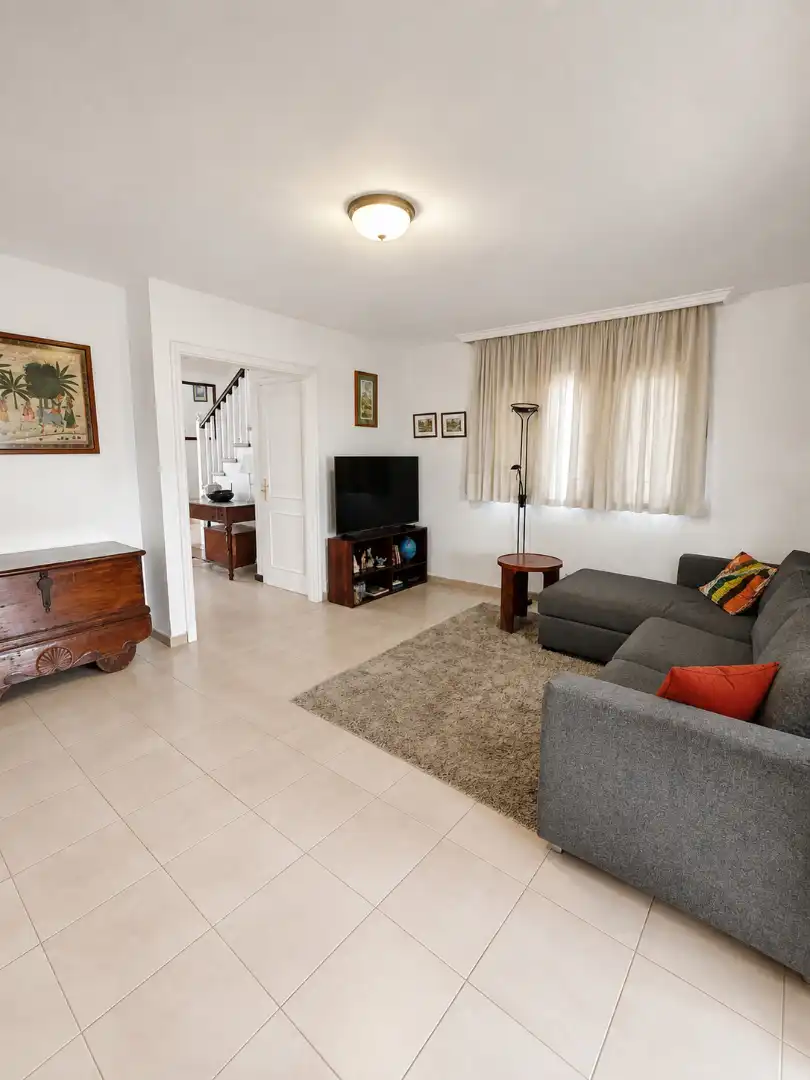 Sala de estar de Casa o chalet de alquiler en Puerto de la Cruz con Jardín privado, Terraza y Amueblado