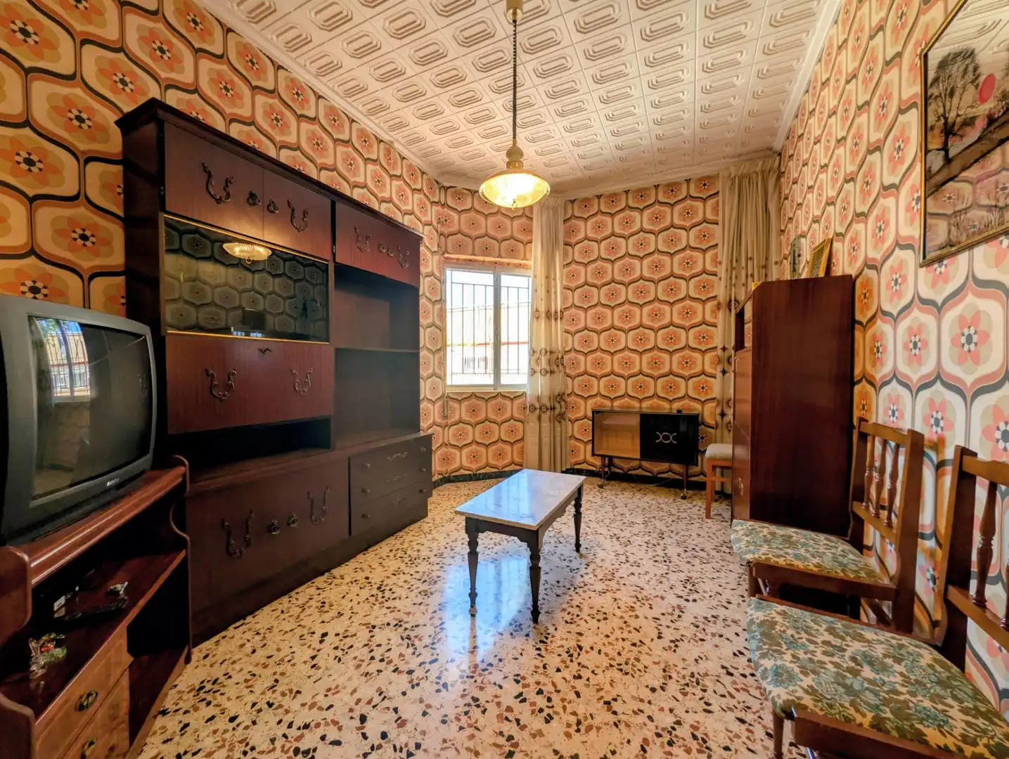 Sala d'estar de Casa o xalet en venda en Alhama de Murcia