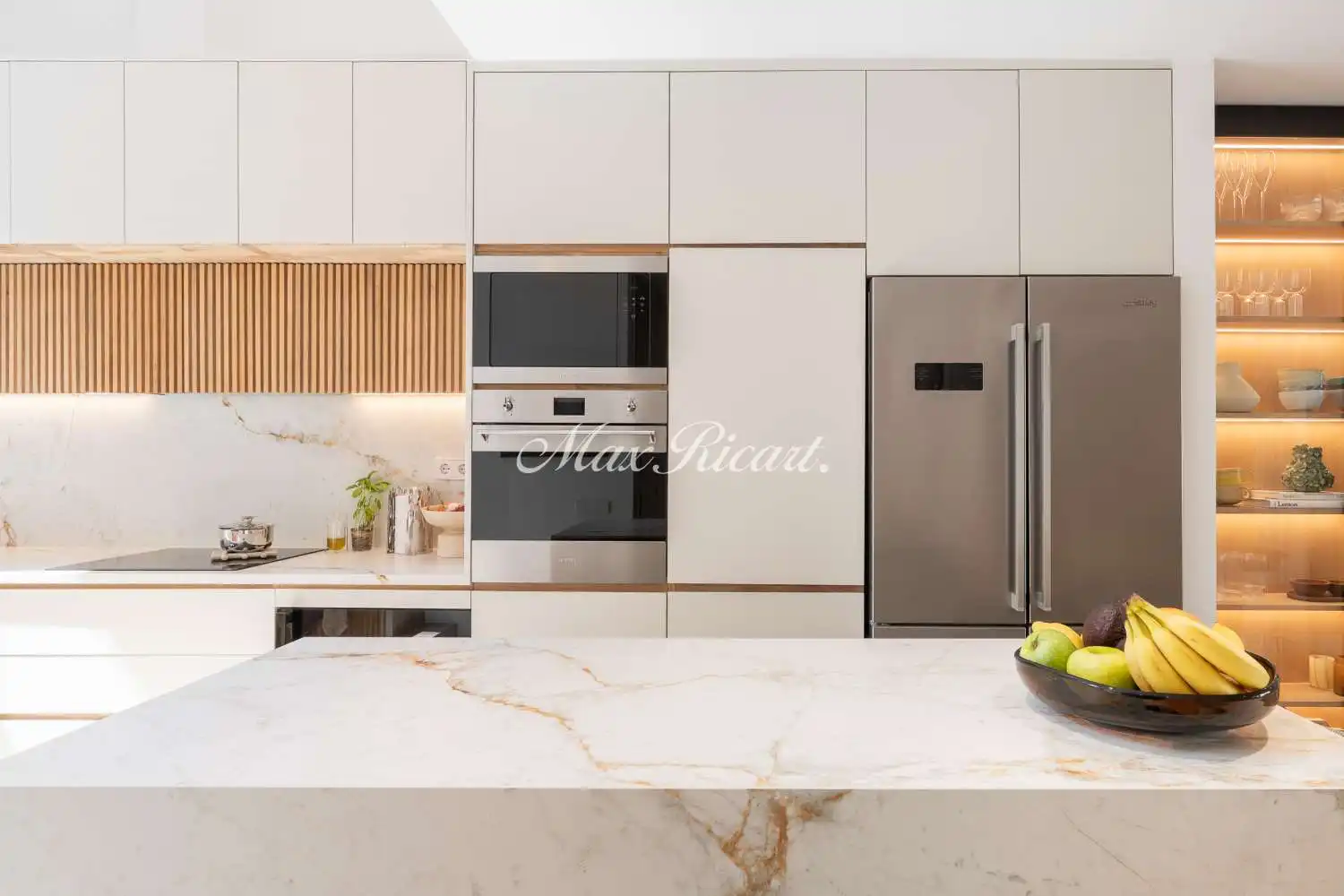 Kitchen of Flat for sale in Barcelona  with Air Conditioner, Terrace and Swimming Pool