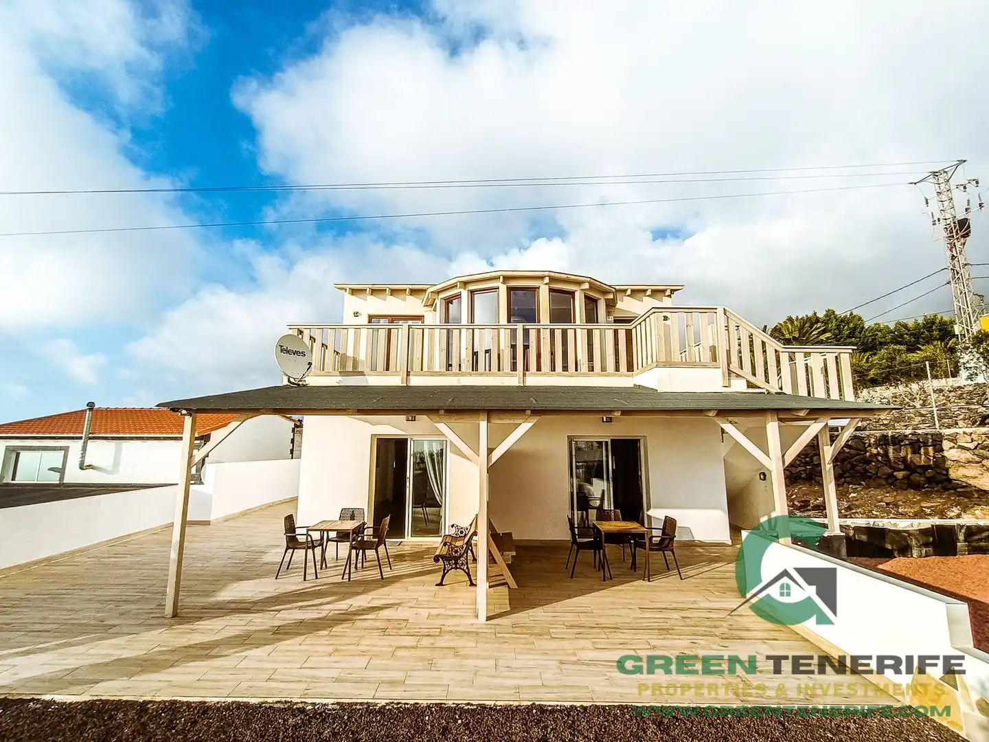 Terrace of Flat for rent in Guía de Isora  with Terrace and Furnished