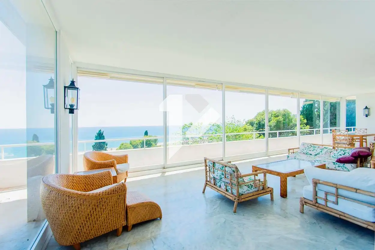 Living room of Houses for sale in Castelldefels  with Private garden, Terrace and Community pool