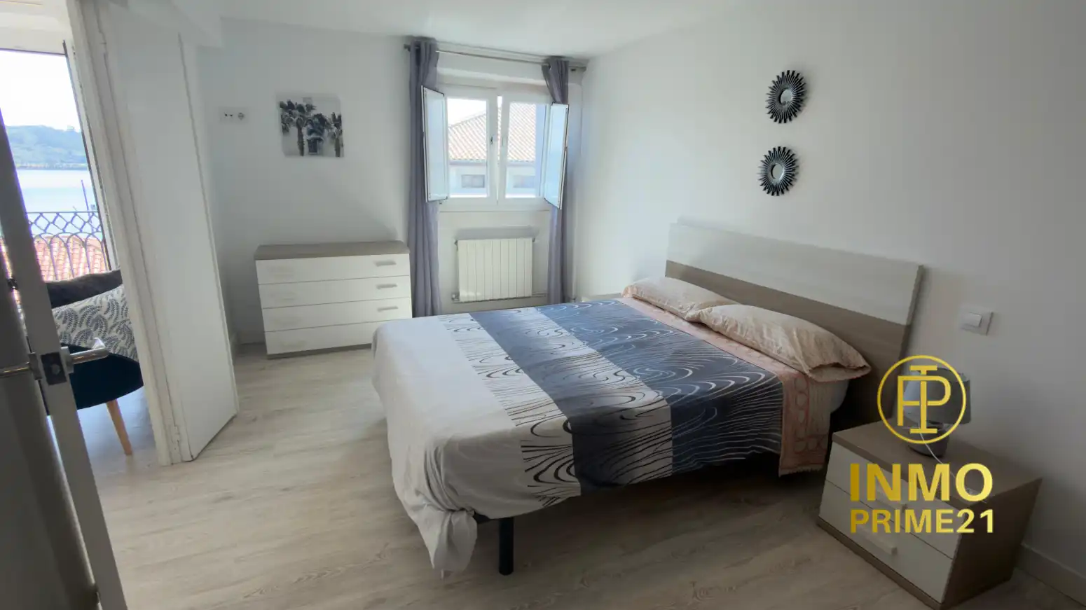 Schlafzimmer von Wohnung zum Verkauf in San Vicente de la Barquera mit Heizung, Privatgarten und Parkett