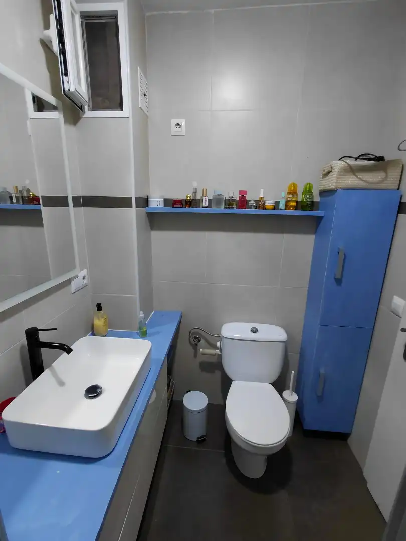 Bathroom of Flat for rent in  Palma de Mallorca  with Air Conditioner, Heating and Furnished