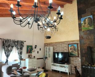 Sala d'estar de Casa o xalet en venda en Lorquí amb Aire condicionat i Piscina