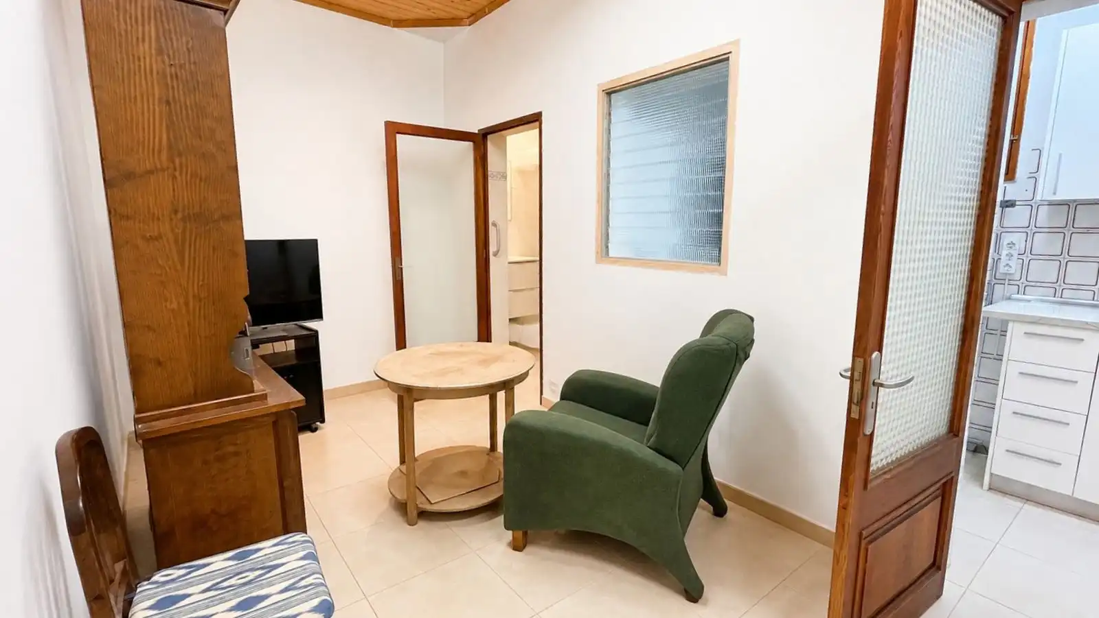 Sala de estar de Casa adosada en venta en Pollença con Aire acondicionado, Calefacción y Terraza