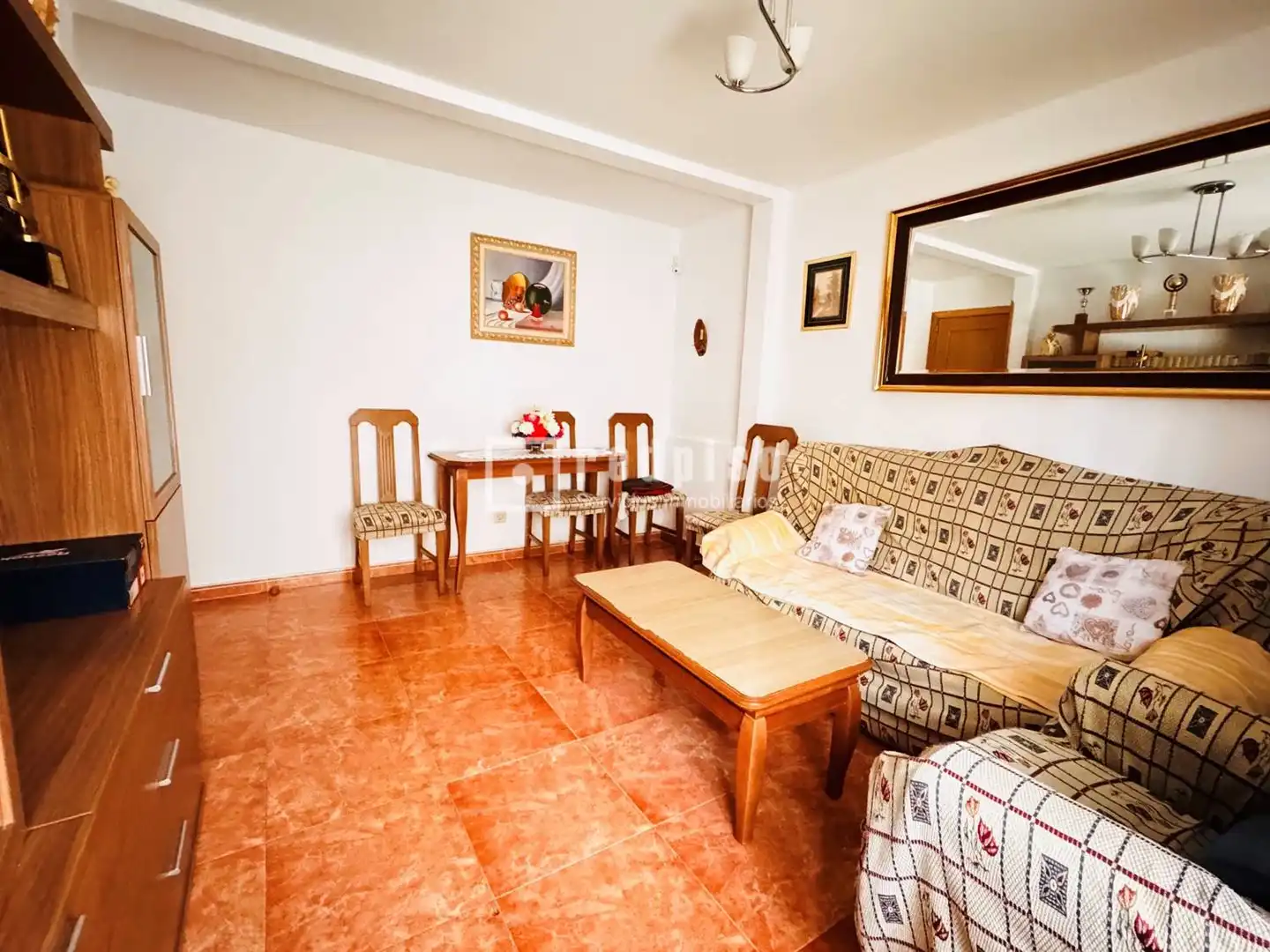 Sala de estar de Piso en venta en Getafe con Calefacción, Amueblado y Alarma