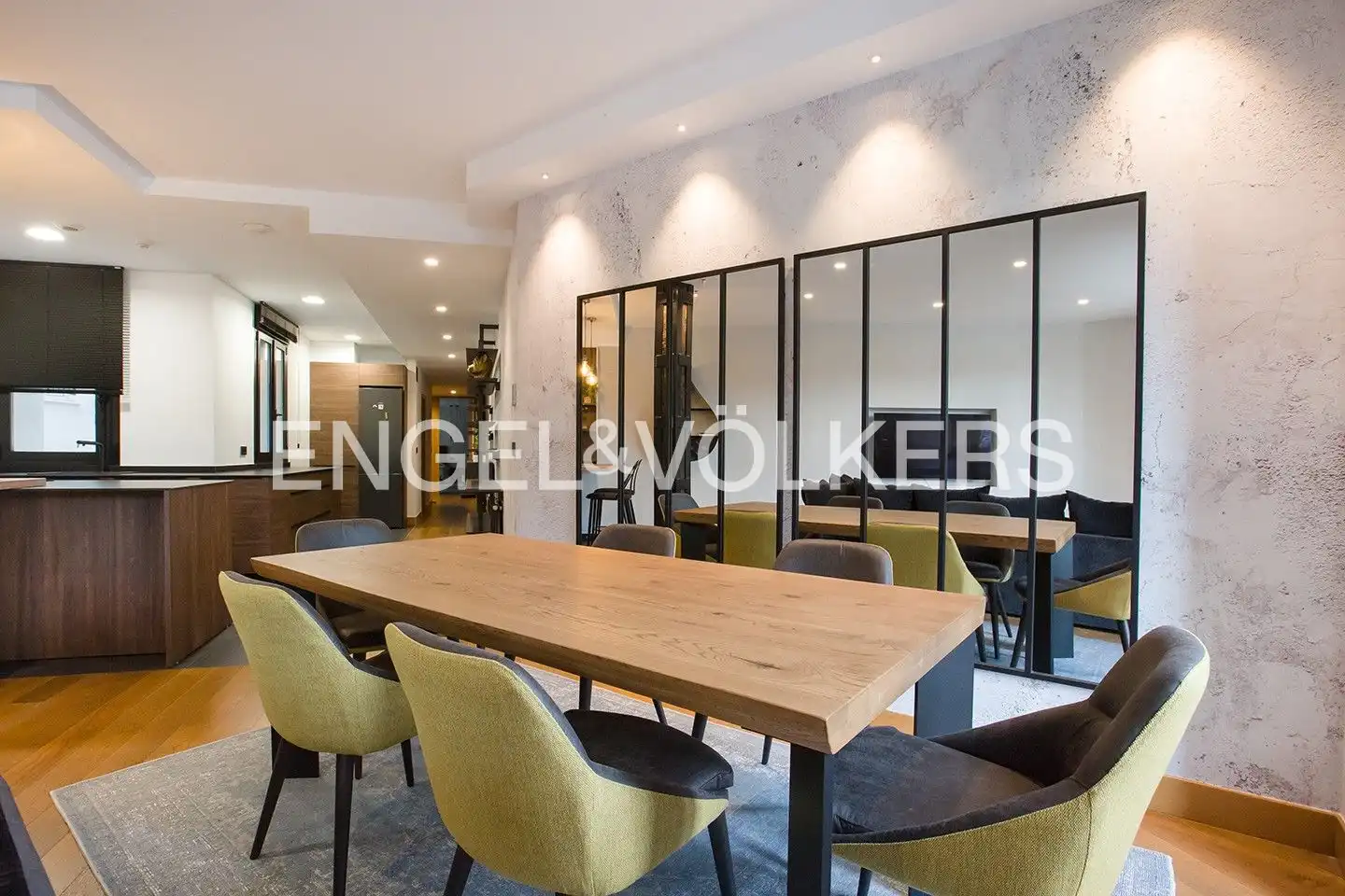 Comedor de Piso de alquiler en Bilbao  con Calefacción, Amueblado y Balcón