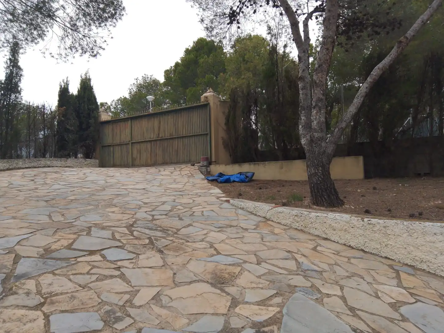 Vista exterior de Casa o xalet en venda en Tibi amb Calefacció, Jardí privat i Terrassa