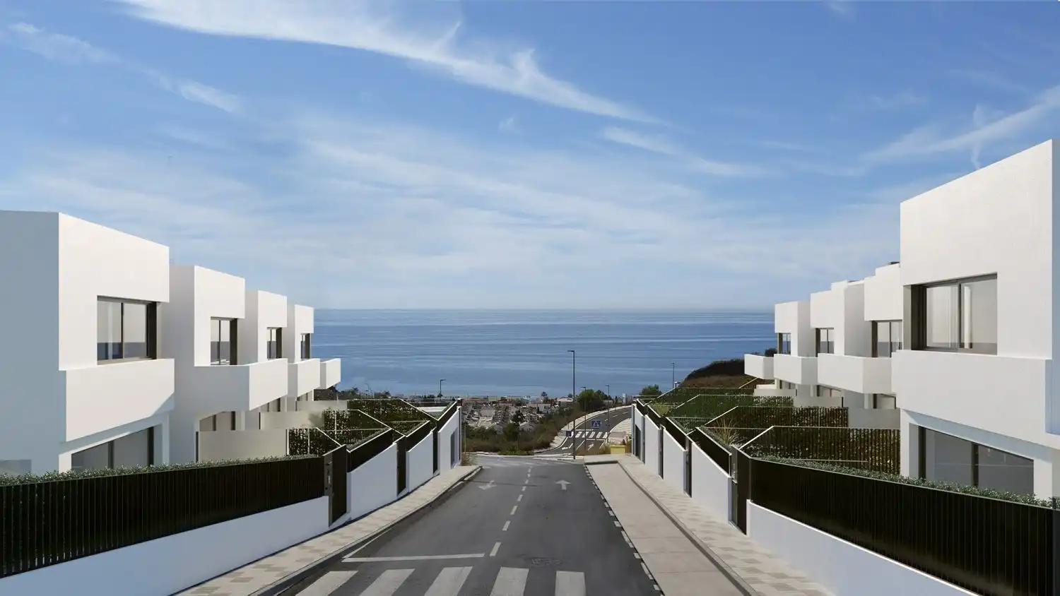 Vista exterior de Casa adosada en venta en Rincón de la Victoria con Aire acondicionado, Jardín privado y Terraza