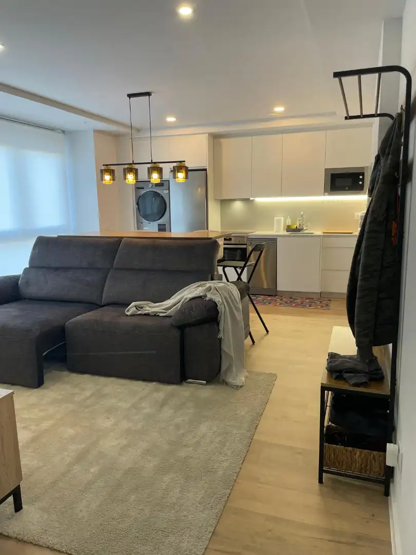 Living room of Flat for rent in Brunete  with Heating, Furnished and Oven