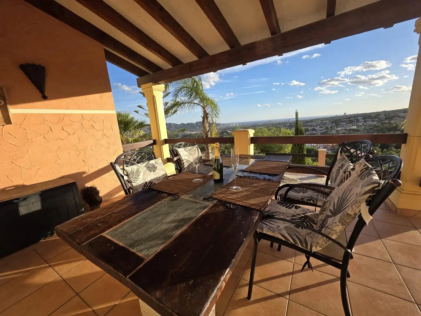 Terrace of Houses for sale in L'Alfàs del Pi  with Air Conditioner, Private garden and Terrace