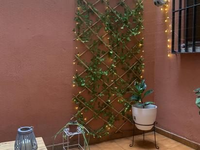 Balcony of Planta baja to rent in  Madrid Capital  with Air Conditioner, Heating and Parquet flooring