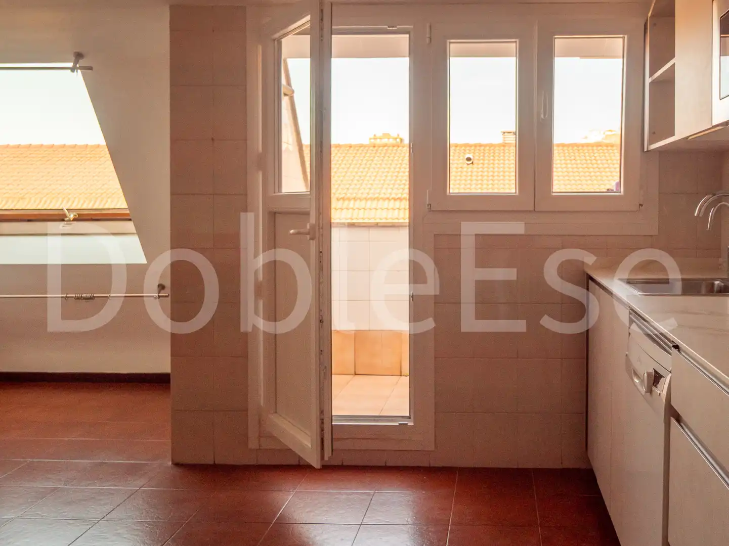 Terraza de Ático de alquiler en Gijón  con Calefacción, Jardín privado y Parquet