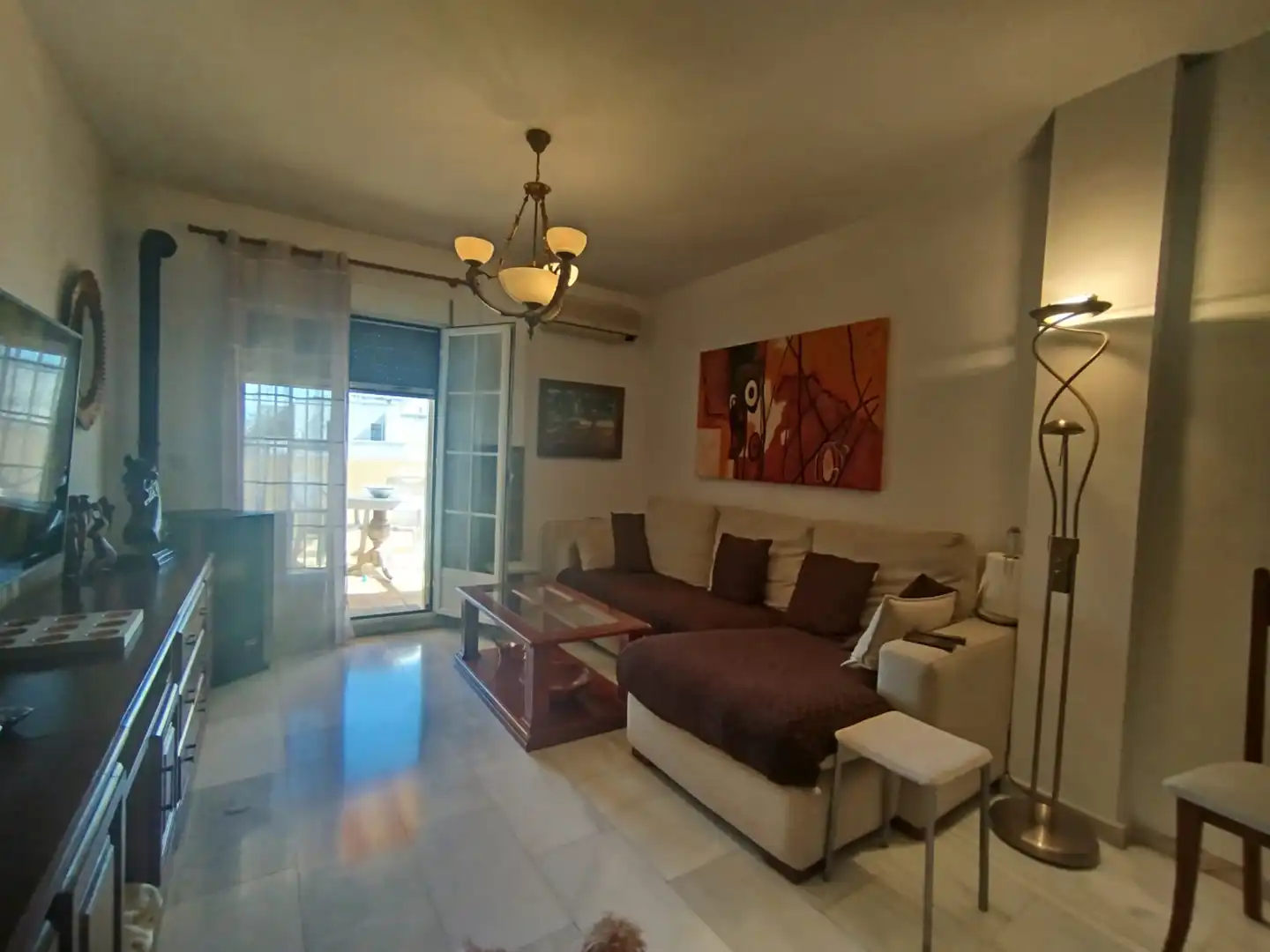 Wohnzimmer von Dachboden zum Verkauf in Albolote mit Terrasse, Abstellraum und Möbliert