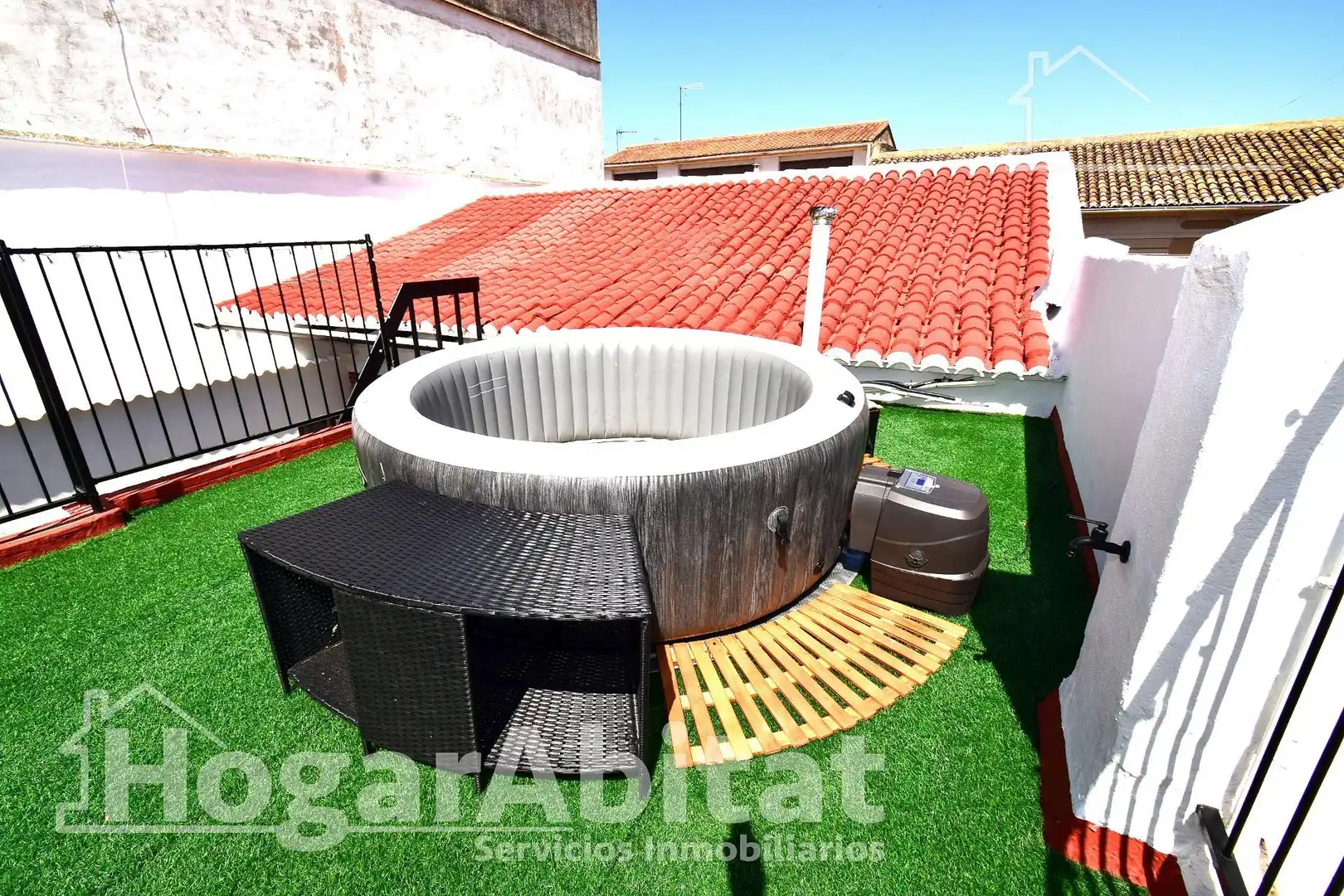Terrace of Attic for sale in Picassent  with Parquet flooring, Terrace and Furnished
