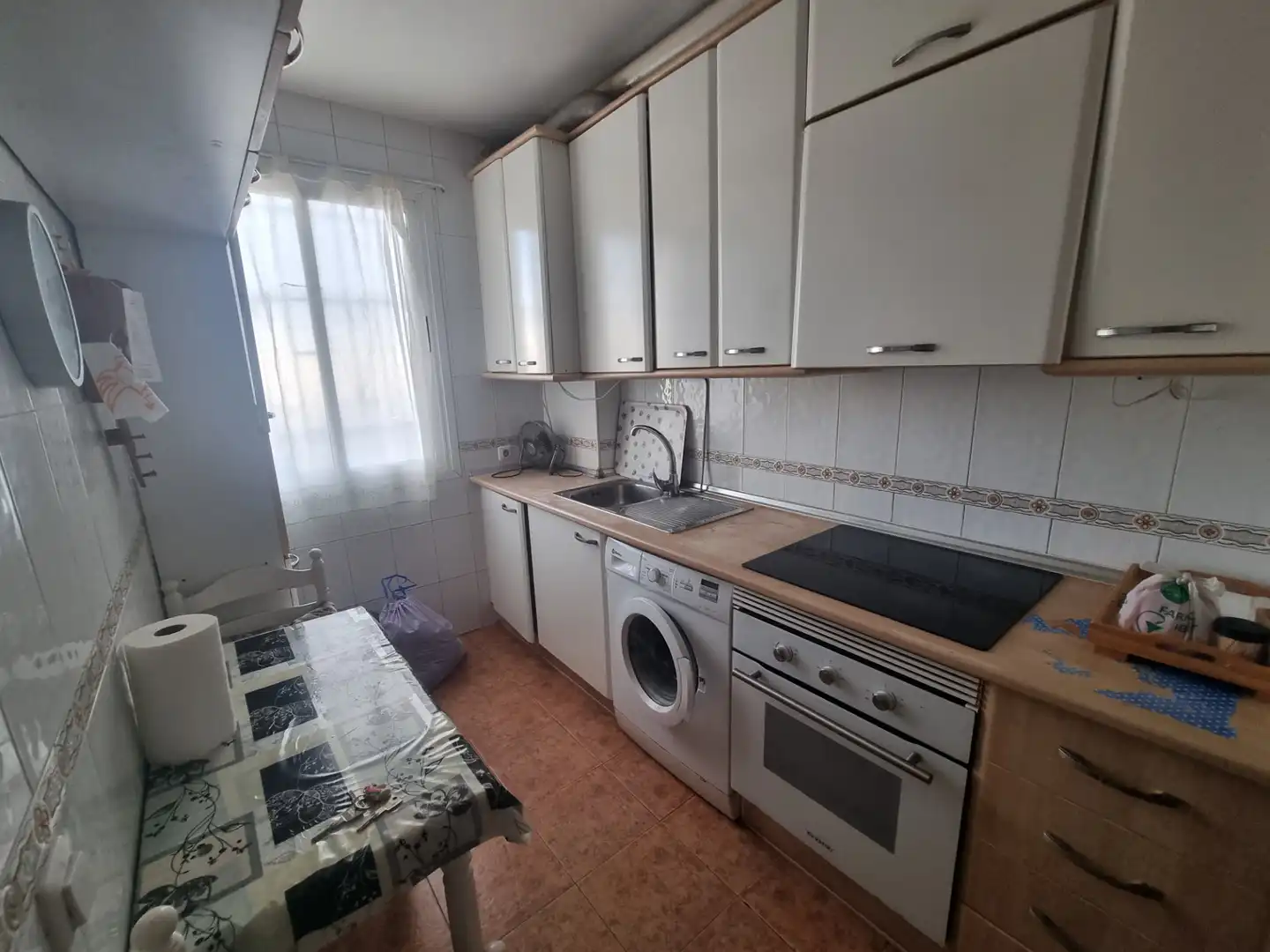 Cuina de Casa o xalet de lloguer en Almería amb Jardí privat, Terrassa i Traster