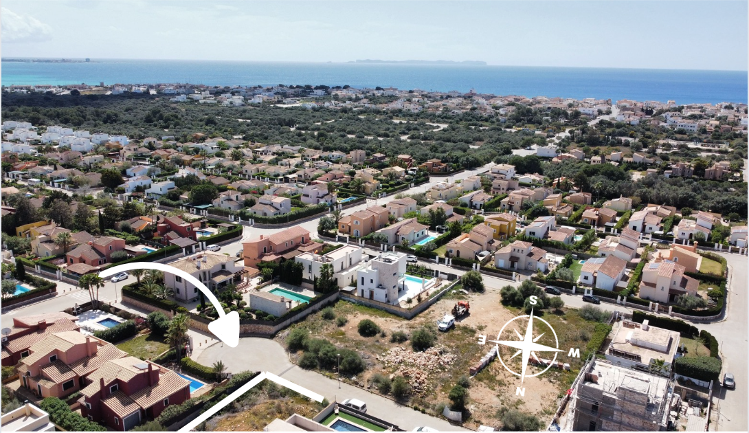Vista exterior de Residencial en venda en Campos
