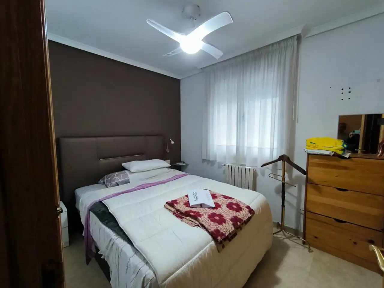 Bedroom of Apartments for rent in Albacete  with Heating and Furnished