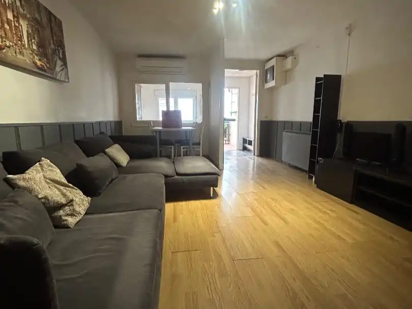 Sala de estar de Casa o chalet en venta en  Madrid Capital con Aire acondicionado