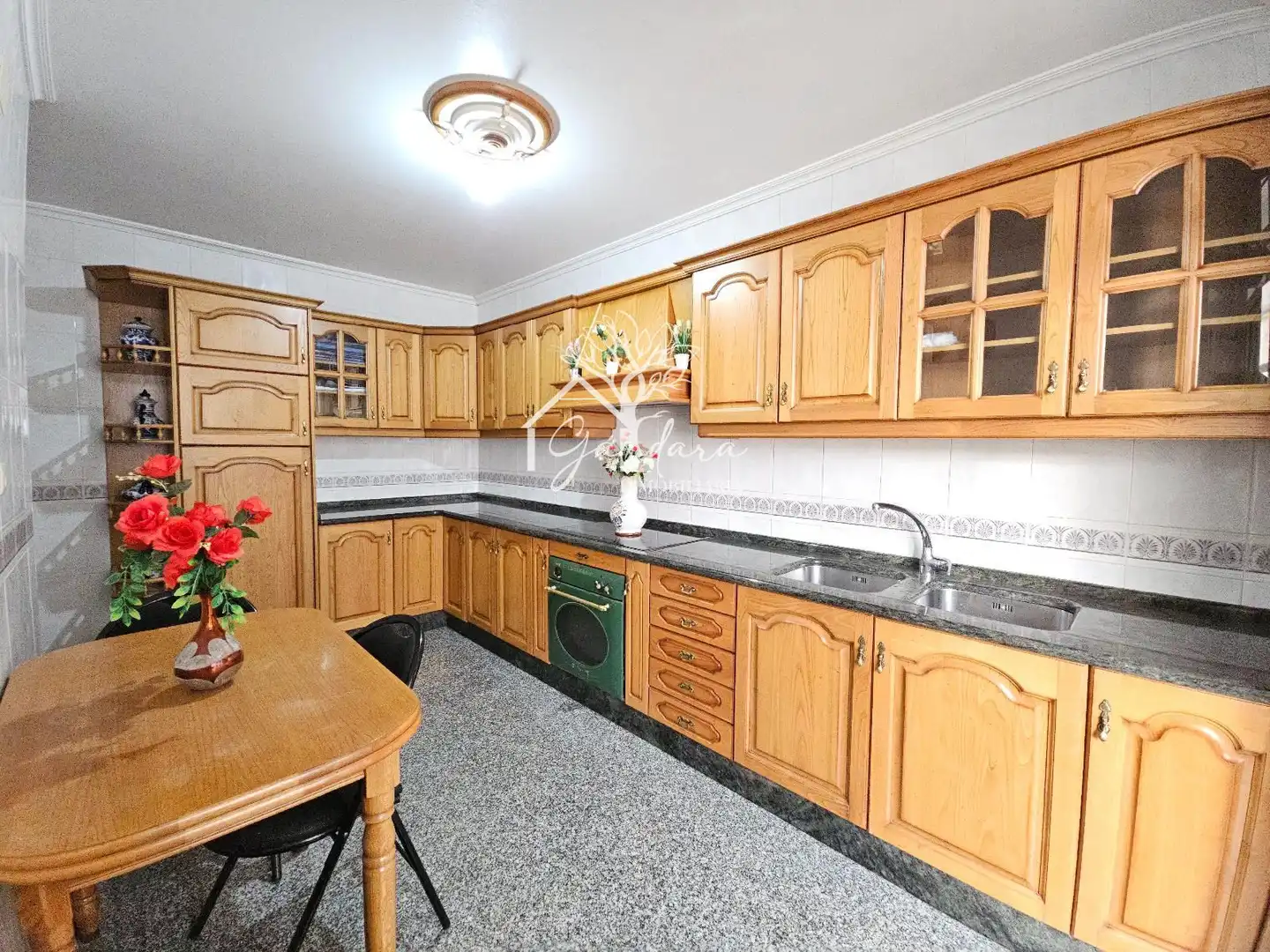 Kitchen of Flat for sale in Narón  with Heating, Terrace and Oven