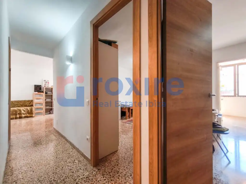 Schlafzimmer von Wohnung zur Miete in Eivissa mit Terrasse, Möbliert und Ofen
