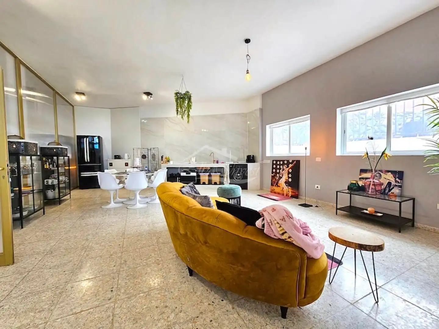 Sala de estar de Casa o chalet en venta en Adeje con Jardín privado, Terraza y Amueblado