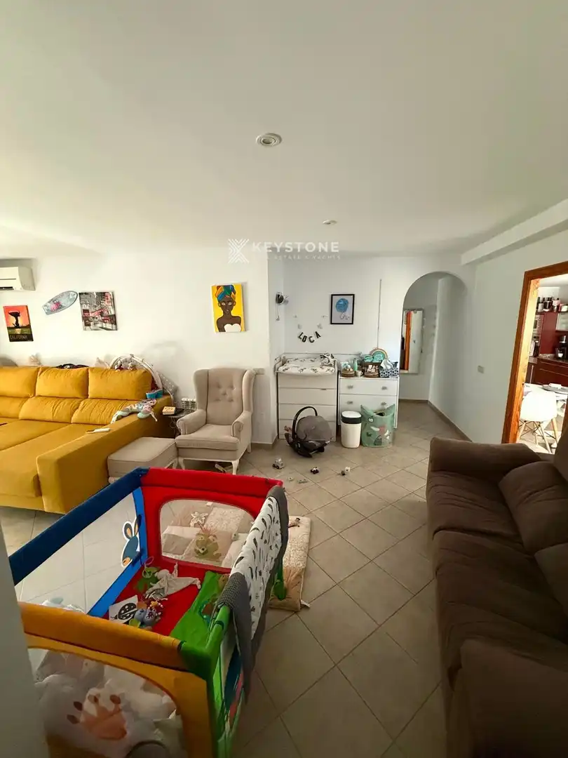 Wohnzimmer von Wohnung zur Miete in  Palma de Mallorca mit Klimaanlage, Abstellraum und Möbliert