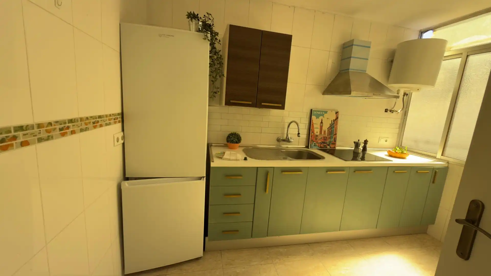 Kitchen of Flat for sale in Murcia  with Air Conditioner, Terrace and Furnished