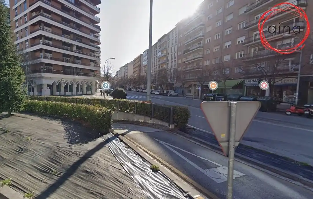 Vista exterior de Garaje en venta en  Pamplona / Iruña