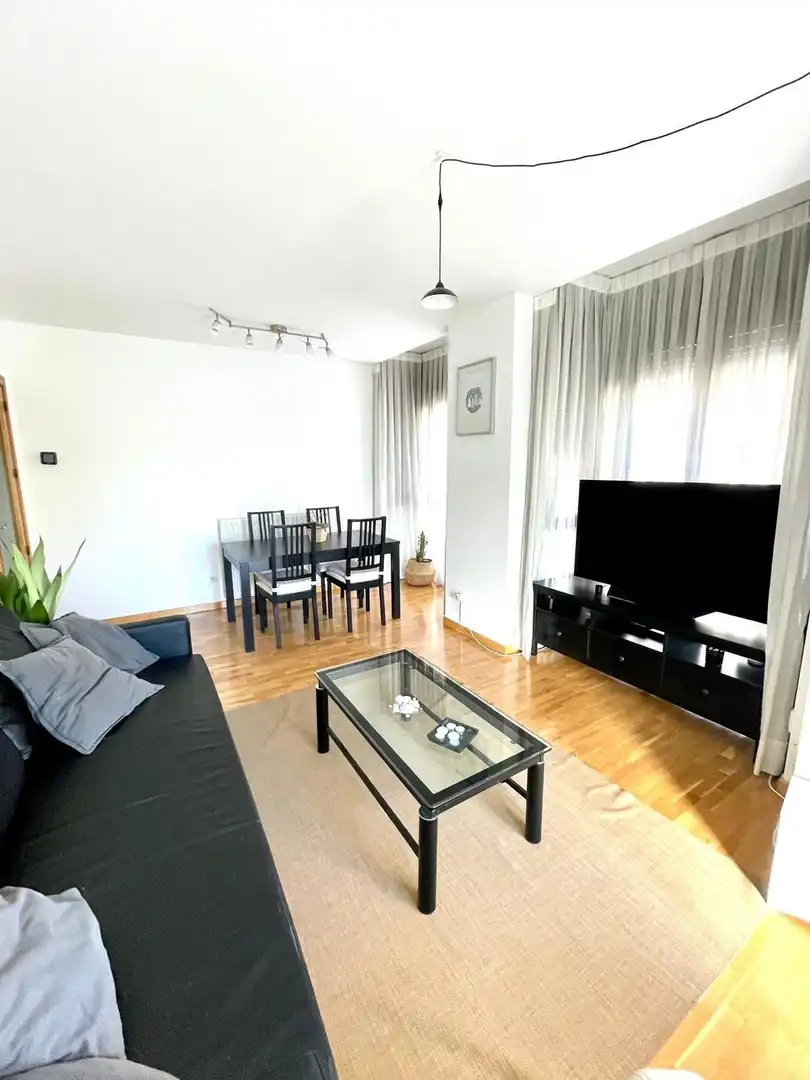Sala de estar de Piso de alquiler en Madrid