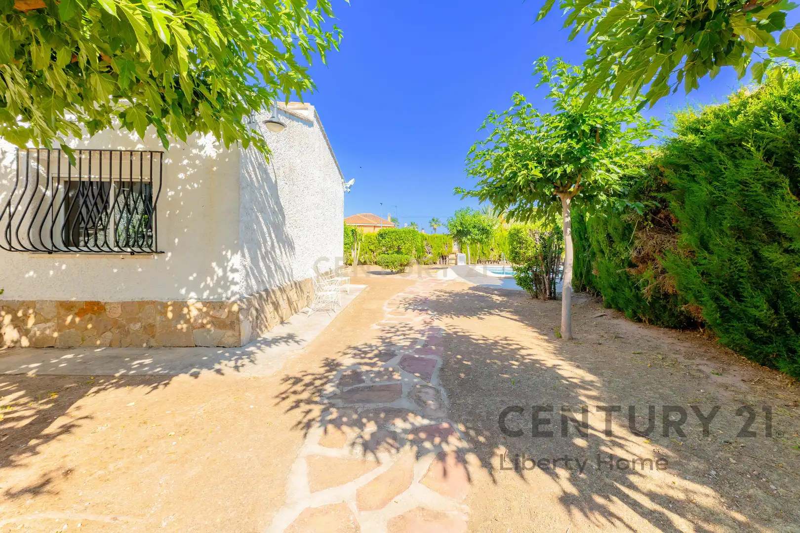 Vista exterior de Casa o xalet en venda en Náquera amb Aire condicionat, Jardí privat i Traster