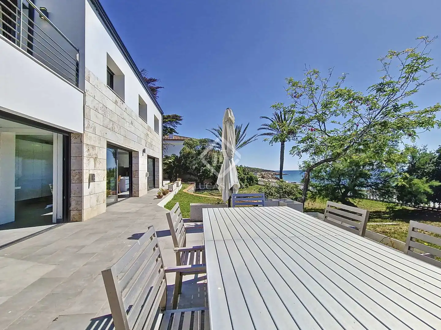 Jardí de Casa o xalet de lloguer en Vilanova i la Geltrú amb Aire condicionat, Jardí privat i Terrassa