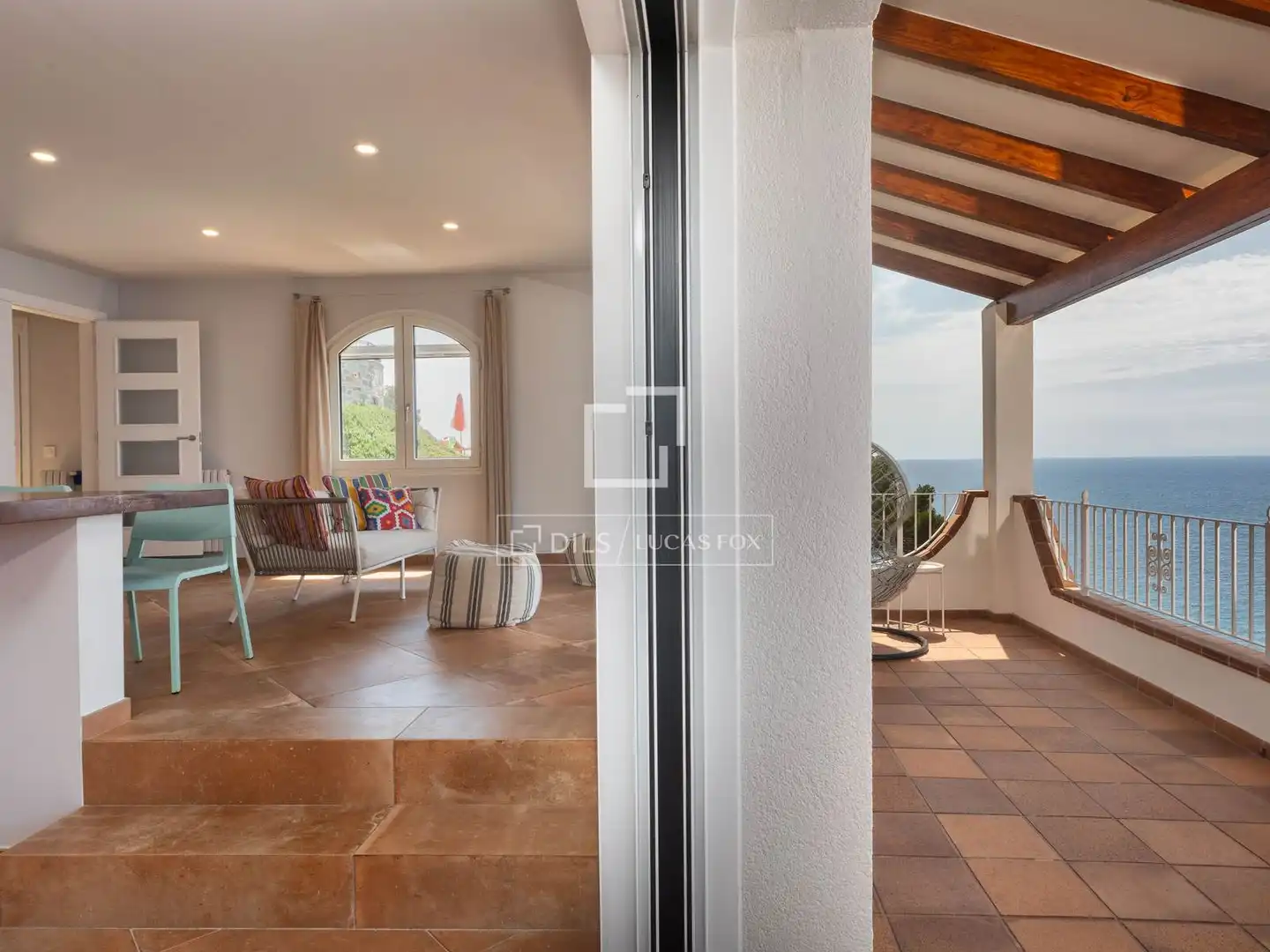 Terrassa de Casa o xalet en venda en Lloret de Mar amb Aire condicionat, Jardí privat i Traster