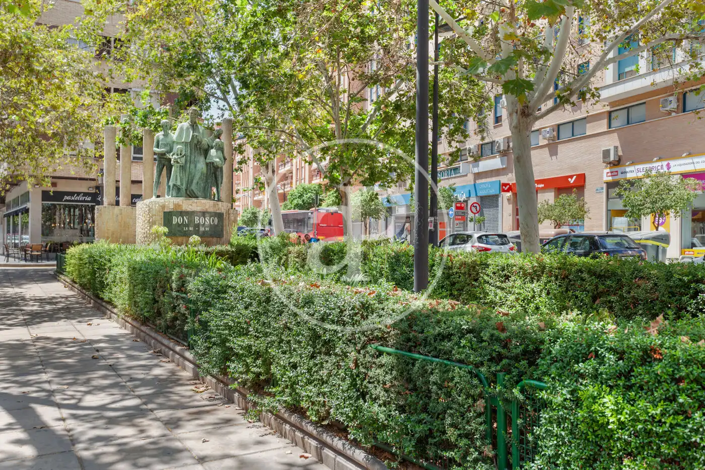 Außenansicht von Wohnung zur Miete in Valencia mit Klimaanlage, Heizung und Terrasse