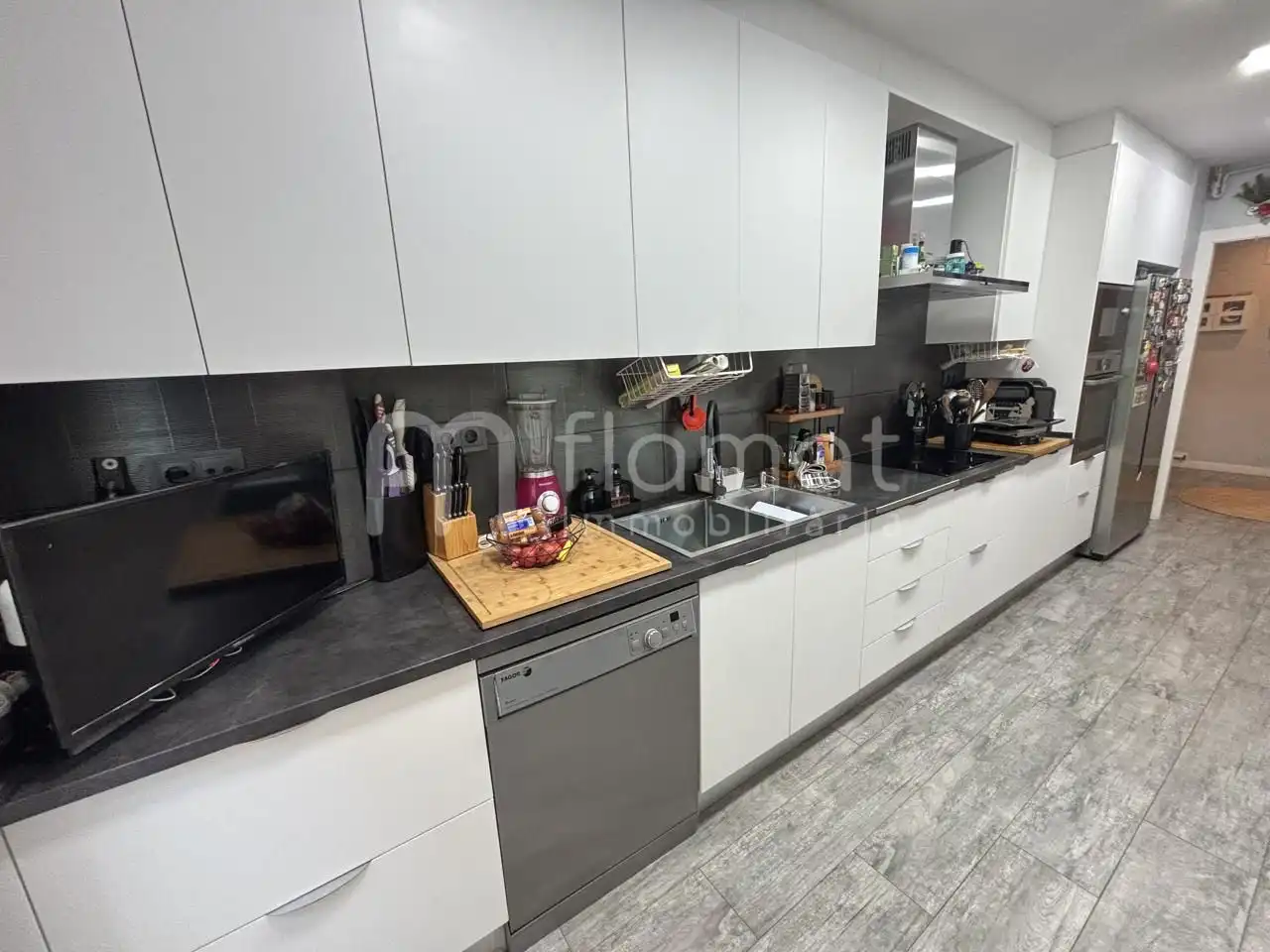Cocina de Planta baja en venta en Montgat con Aire acondicionado, Calefacción y Parquet