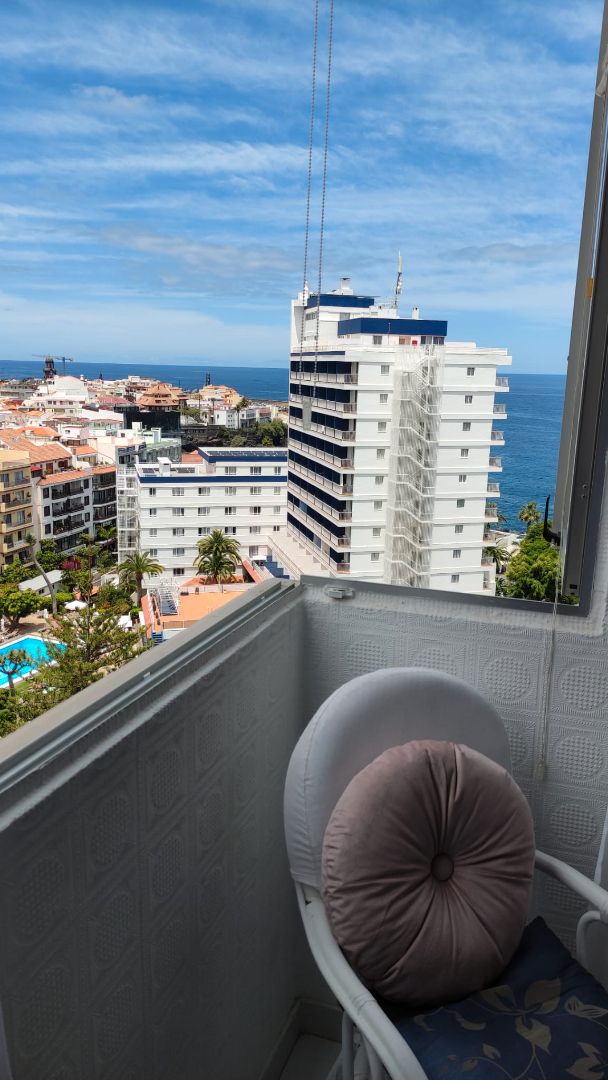 Terraza de Estudio de alquiler en Puerto de la Cruz con Amueblado y Balcón