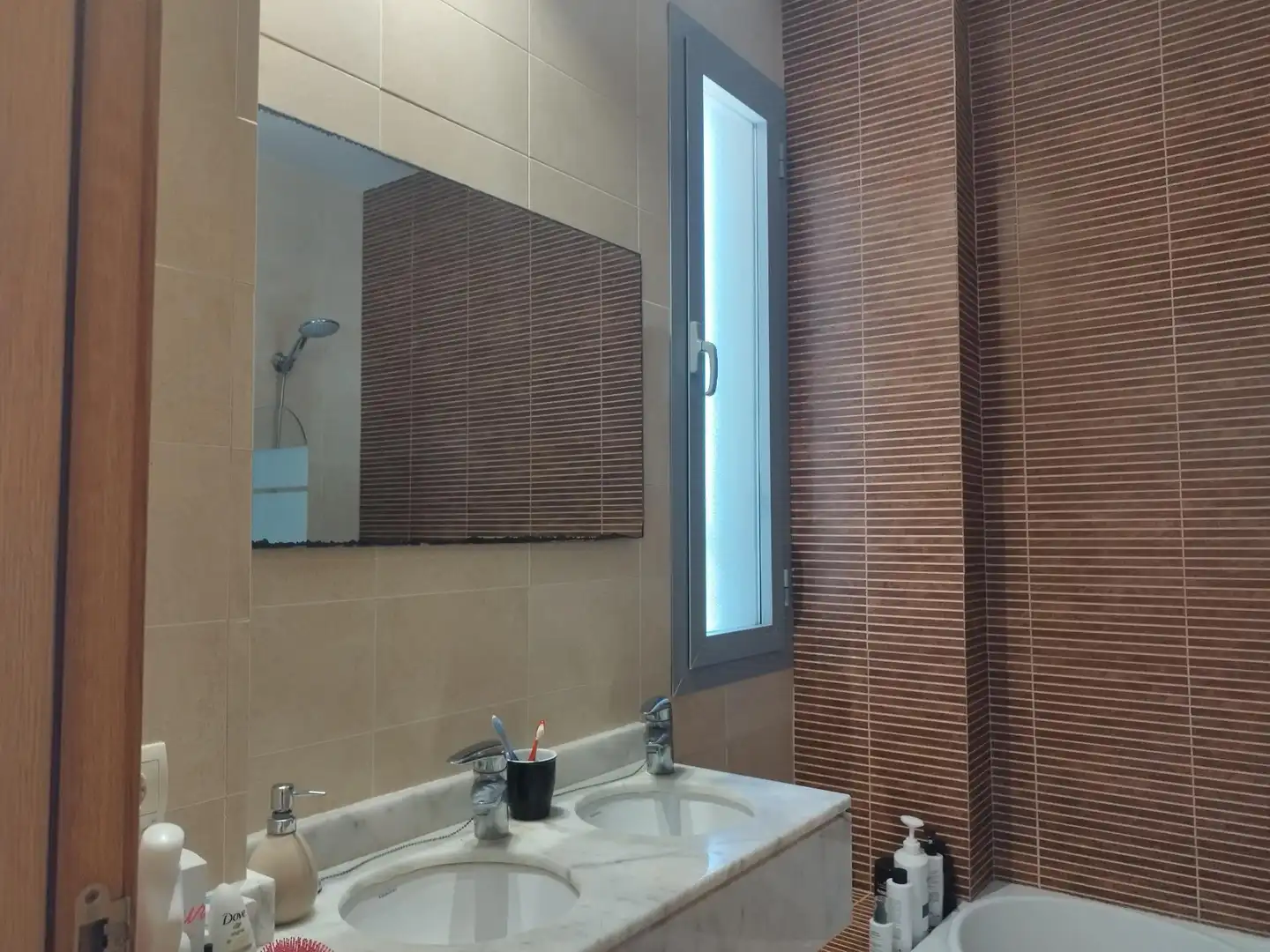 Baño de Casa o chalet de alquiler en Puerto Real con Aire acondicionado, Jardín privado y Piscina