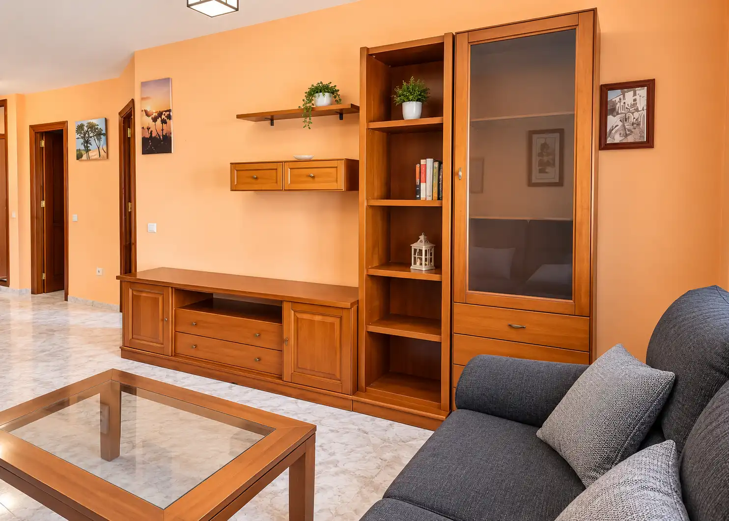 Sala de estar de Apartamento en venta en Playa del Rincón