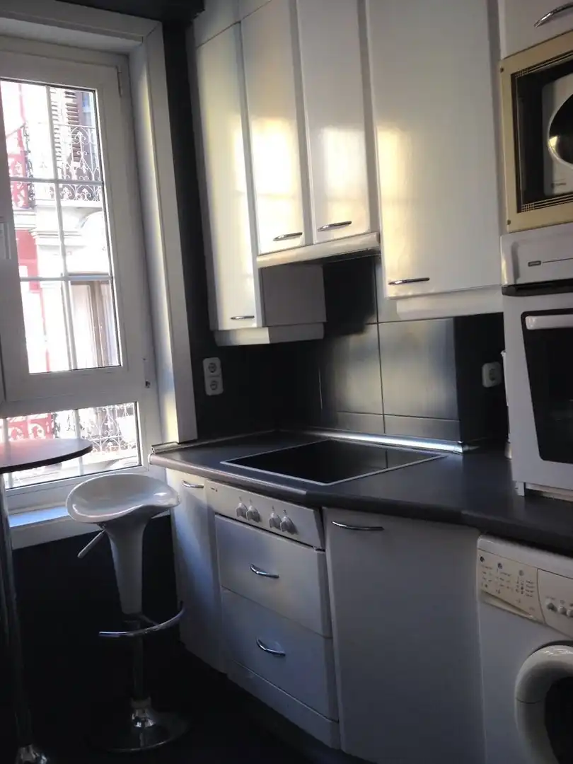 Küche von Wohnung zum Verkauf in Madrid mit Heizung und Möbliert