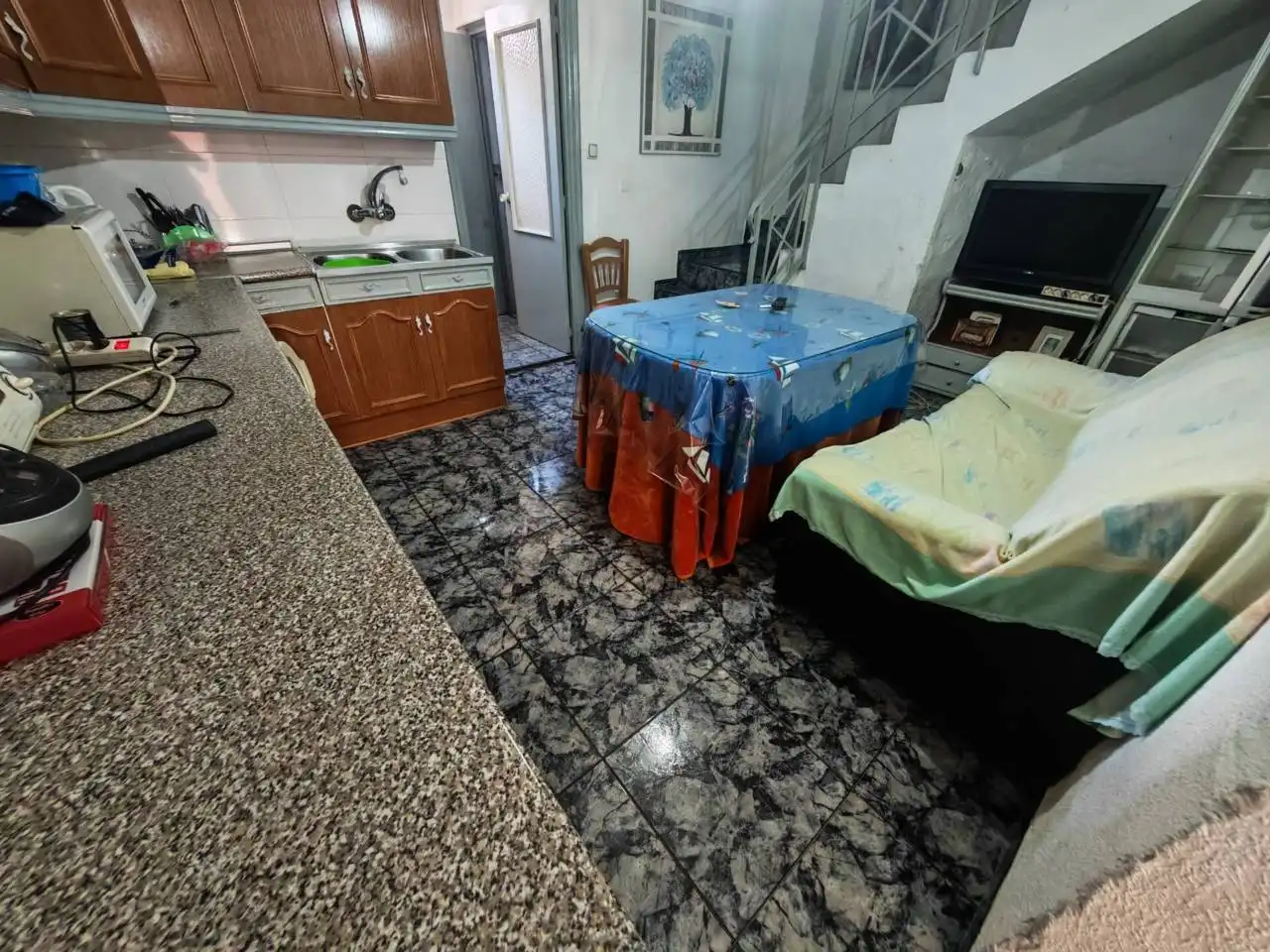 Cuina de Casa o xalet en venda en Huétor Tájar amb Terrassa i Moblat